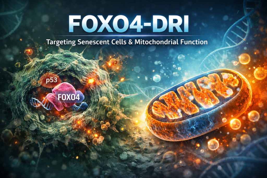 foxo4-dri user experiences anecdotal reports FOXO4-DRI: Targeting Senescent Cells and the Downstream Effects on Mitochondrial Function BPC-157 Rapid Recovery Capsules