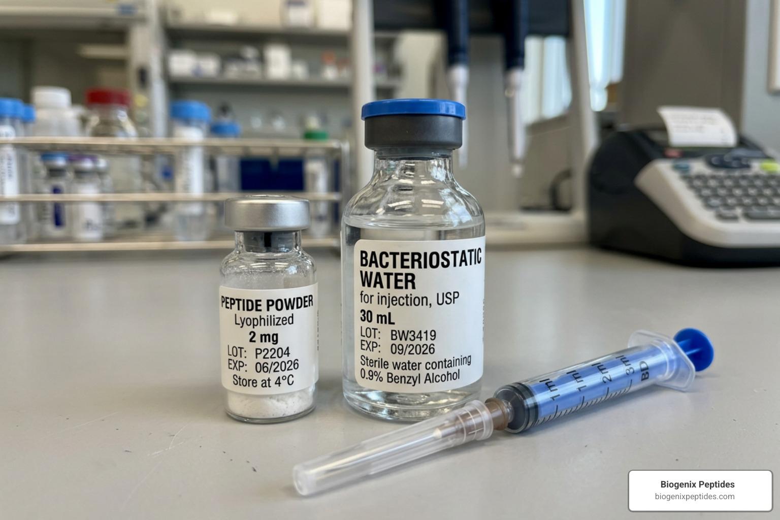 Don’t Dilute Your Success: A Guide to Buying Bacteriostatic Water